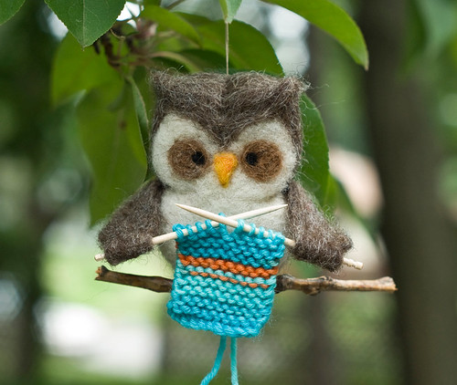 Owl Knitter