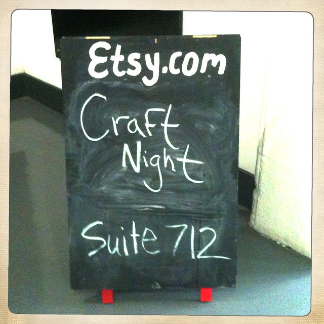 Etsy Craft Night