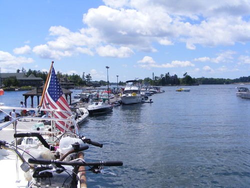 Alexandria Bay public dock