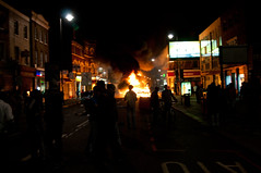 Tottenham Riots - 6th August 2011 by suburbanslice