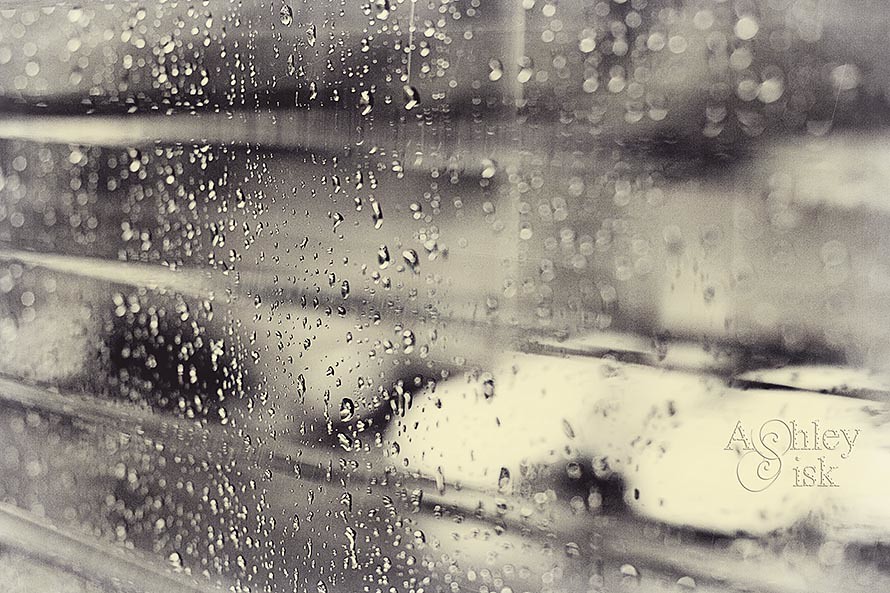 Rain on the Window BW RS