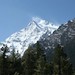 Avistando pela 1a. vez o Annapurna II (7.937m)