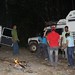 Festa com venezuelanos que invadiram o acampamento
