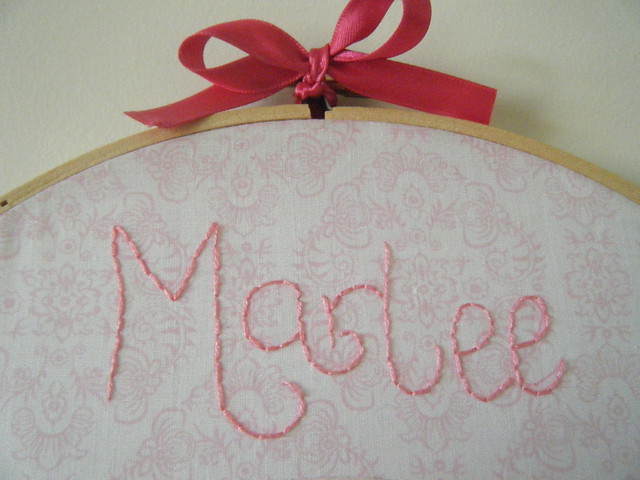 Marlee's Wall Embroidery
