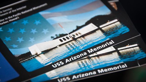 USS Arizona Memorial ticket