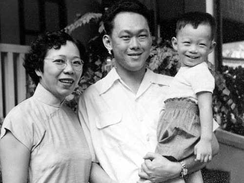 Kwa Geok Choo, Lee Kuan Yew and Lee Hsien Loong