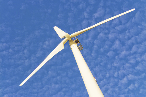 The big wind turbine near Naiharn Beach