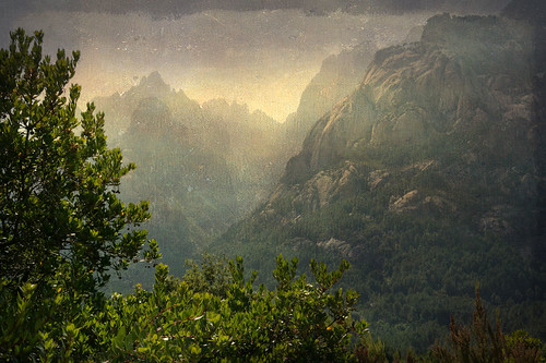 Corsican wild mountains by texturedJohn