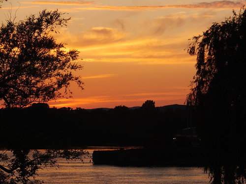 Sunset over the Ottawa River