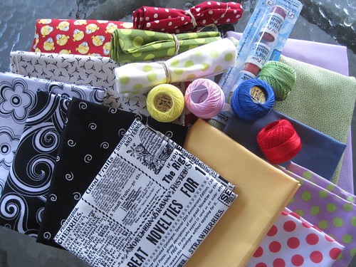 goodies from Waterwheel House Quilt Shop