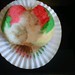 christmas cupcake - inside