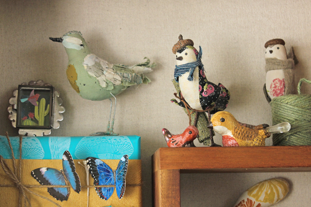 Birds on the Shelf