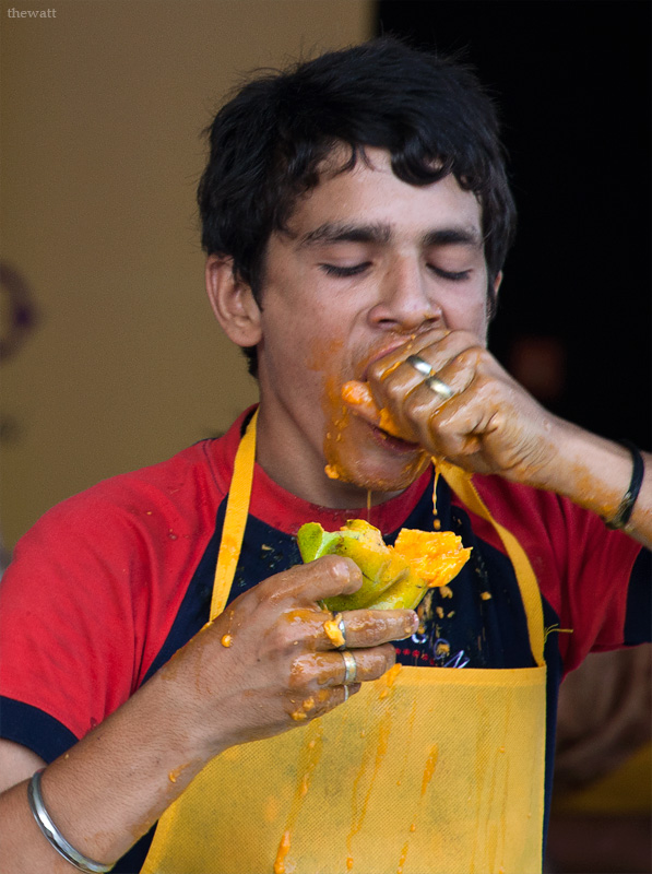  В рамках очередного фестиваля манго в Дели прошёл 