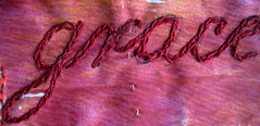 flag # 8 ~ live with grace detail