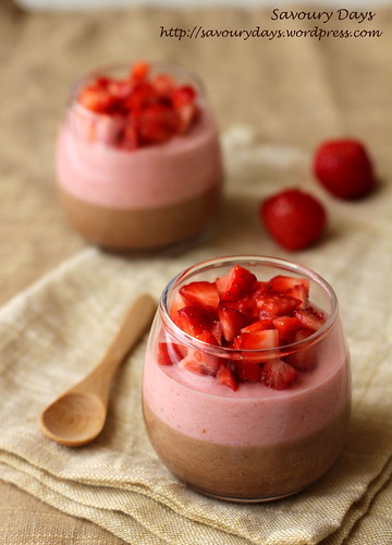 Chocolate & Strawberry mousse