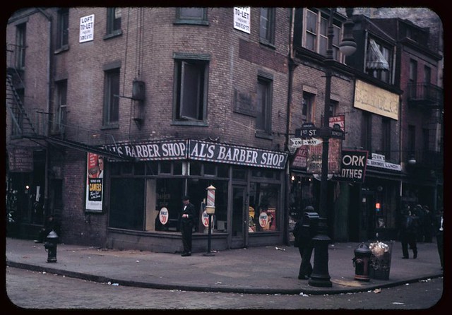 southeast-corner-of-1st-st-and-bowery-1942