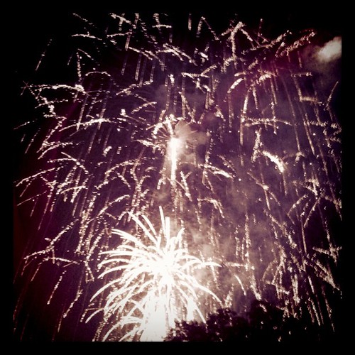 Concert fireworks