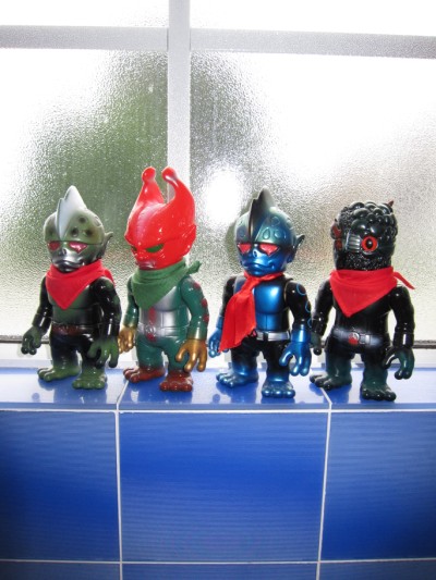 day 249 - four RxH Kamen Rider Toys