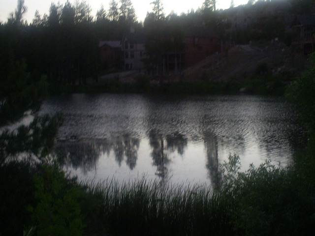 Grass Valley Lake Near Sunet