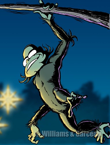 Meet the Swinger! Monkey & Bird Continues! by willceau