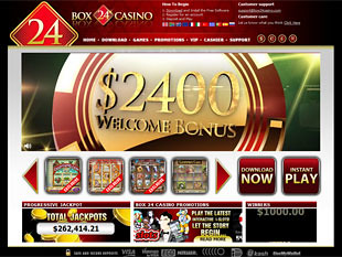 Box24 Casino Home