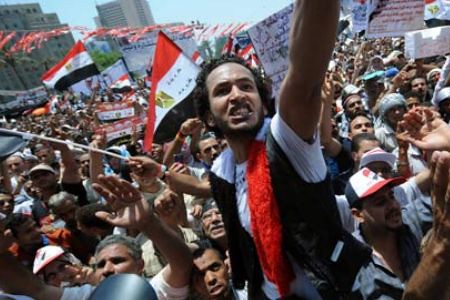Thousands rally in Tahrir Square in Cairo, Egypt demanding the resignation of the Supreme Military Council that is now governing the North African state. The youth and workers want fundamental change inside the country. by Pan-African News Wire File Photos
