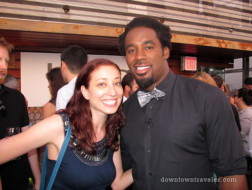 Bing Travel event in NYC_Leslie and Dhani Jones