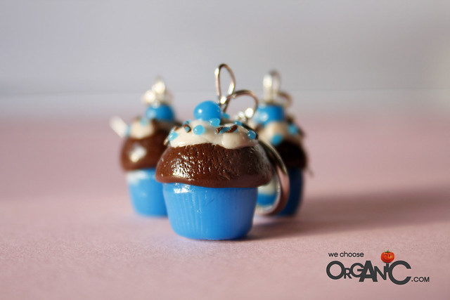 Crafty: Polymer Clay Cupcake Jewelery