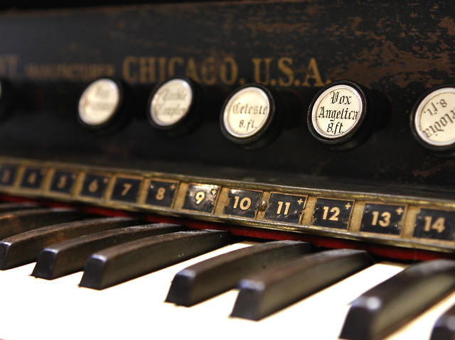 antique organ