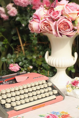 Purdy Pink Typewriter