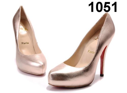 Christian Louboutin-High Hill-Sliver Pink 
