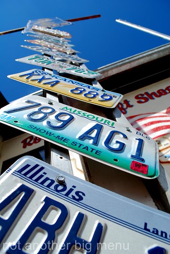 Las Vegas, Nevada - Route 66 signs - Board