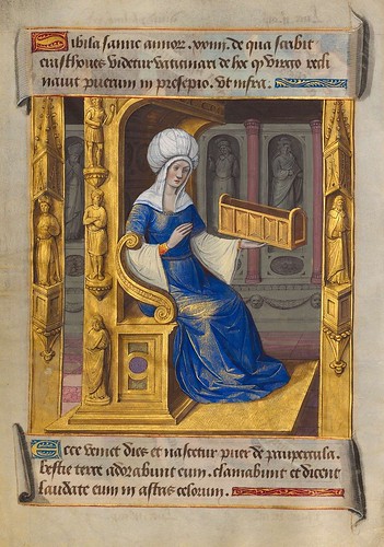 004-Sibila de Samos-Sibylla Prophetae et de Cristo Salvatore vaticinantes-1490- BSB Cod. icon. 414-Münchener DigitalisierungsZentrum