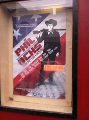 Poster for the Phil Ochs documentary: There Bu...