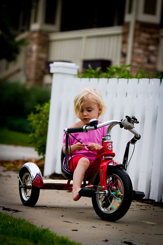 She wants to ride a bicycle, she wants to ride a bike! 47.365 #TeamPhotoBlog by dhgatsby