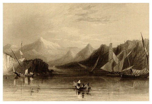 005-Golfo de Salamina-La Grèce pittoresque et historique 1841- Christopher Wordsworth-© Biblioteca de la Universidad de Heidelberg