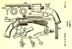 LeMat Revolver Original Patent Drawing