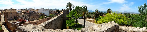 Alcudia walls panorma