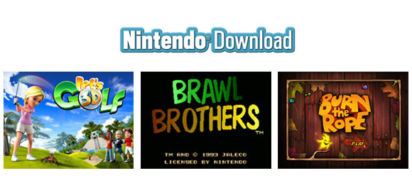 Nintendo eShop, 3DS, Wii and DSi Shop game releases for July 28, 2011