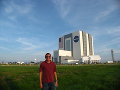 Me and the Vehicle Assembly Building