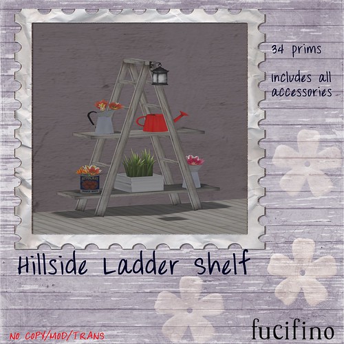 [f] fucifino.hillside ladder shelf