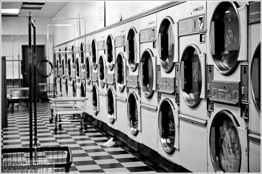 Laundry B&W.