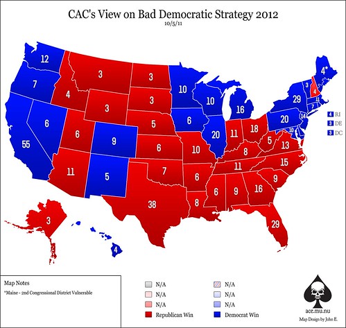 Bad Democratic Electoral Strategy 2012