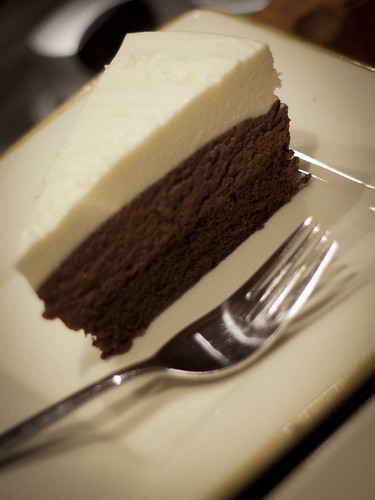 triple chocolate mousse cake