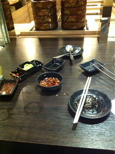 Table @ Hajime Robot Restaurant