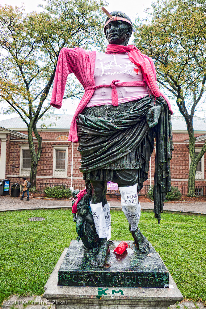 Caesar Augustus in pink