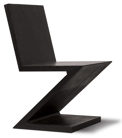 Zig Zag Chair by Gerrit Thomas Rietveld