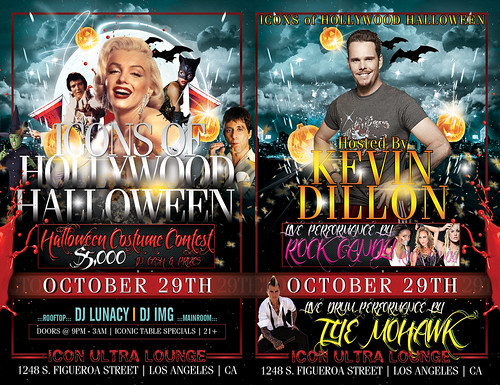 #ICONICSATURDAYS  ICONS OF HOLLWOOD HALLOWEEN Hosted by Kevin Dillon & $5K by VVKPhoto