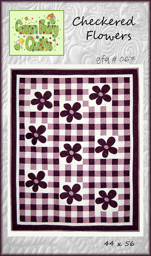 Checkered Flowers Quilt pattern