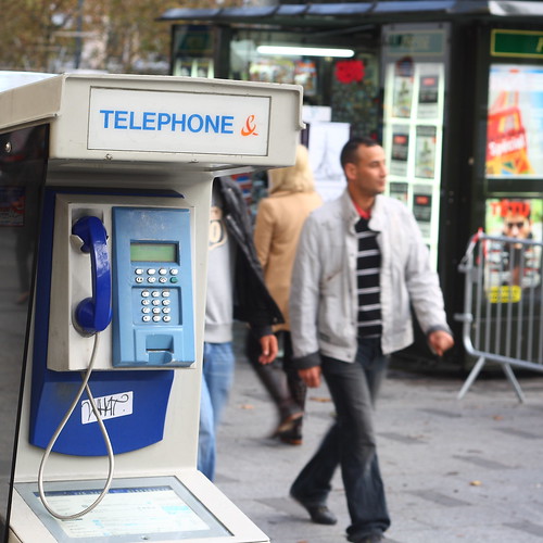 Paris, phone booth